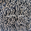 Leopard Printing Soft Fake Fur Fabric